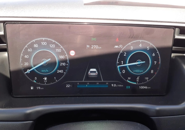 Hyundai Tucson cena 115900 przebieg: 10000, rok produkcji 2022 z Strzelno małe 667
